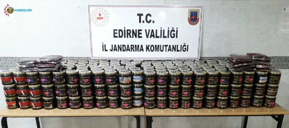 Jandarma ekipleri 394 kg bandrolsüz nargile tütünü ele geçirdi