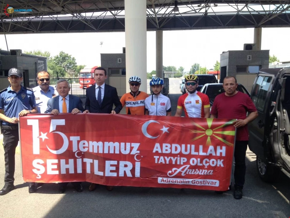 Abdullah Tayyip Olçok İçin Pedal Çevirdiler.