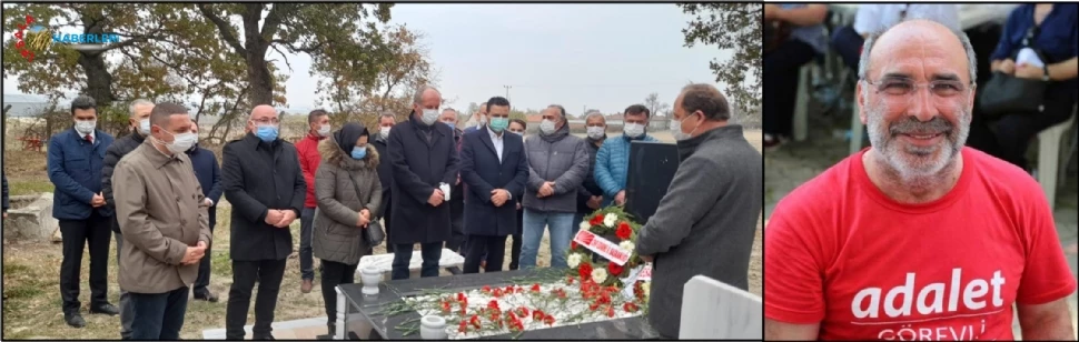 Erdin Bircan, mezarı başında anıldı
