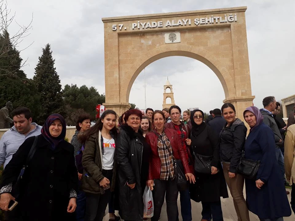 AK Partili Kadınlar Çanakkale’deydi.
