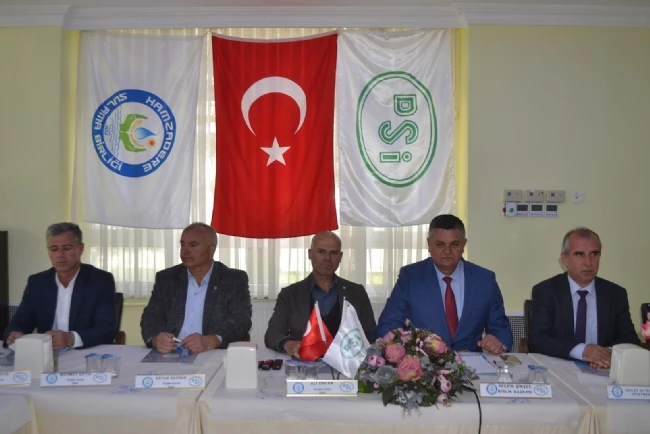 Hamzadere Sulama Birliği?nin yeni Meclisi ilk toplantısını yaptı