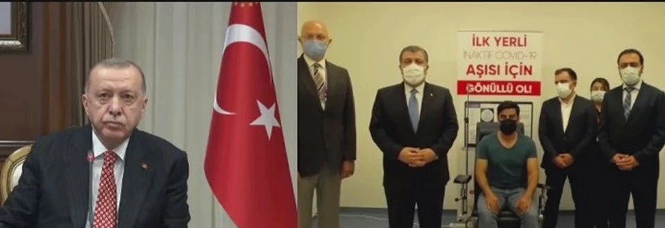 Cumhurbaşkanı Erdoğan duyurdu: Yerli aşının adı belli oldu