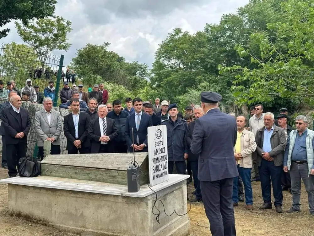 Akıncı Beyi Sarıca Ali Dualarla Anıldı.