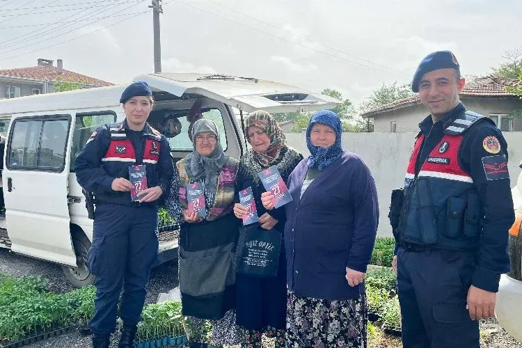 Kumdere ve İbriktepe’de KADES Tanıtıldı