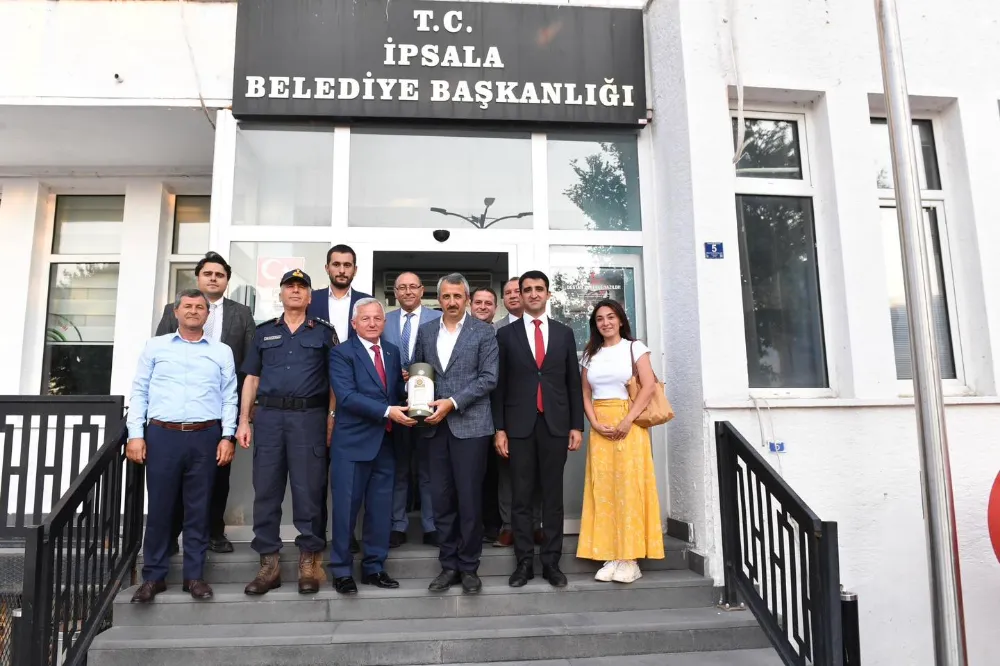 Vali Sezer, İpsala’da İncelemelerde Bulundu.