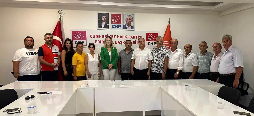 CHP’liler  Edirne’de Ziyaretlerde Bulundu.