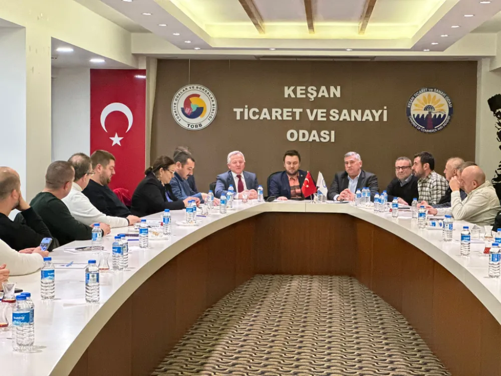 Kerman,Projelerini Keşan Ticaret ve Sanayi Odası İle Paylaştı