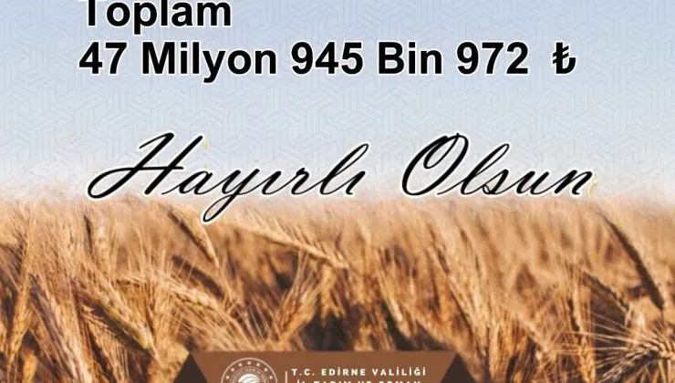 7 bin 362 üreticiye destek ödemesi yapıldı