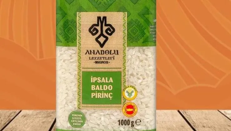 “İpsala Pirinci” Migros raflarında görücüye çıktı.