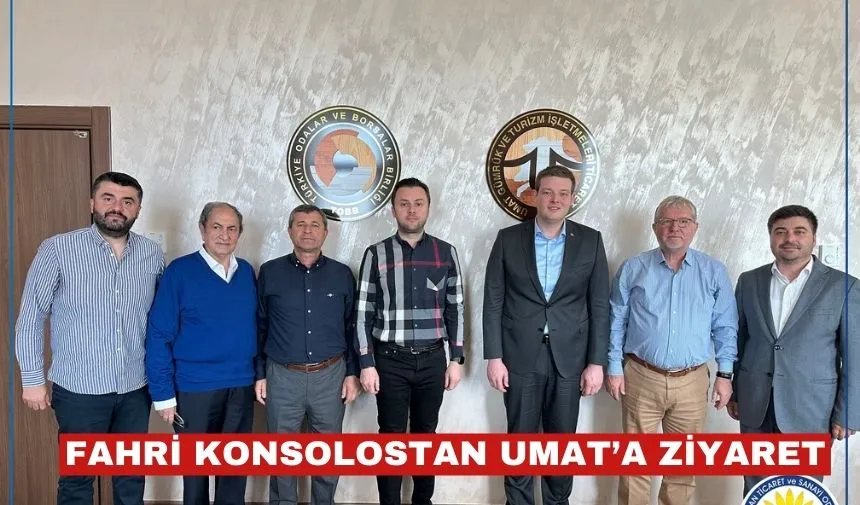Kosova Fahri Konsolosu Alihan Karacan’dan UMAT A.Ş.’ye ziyaret