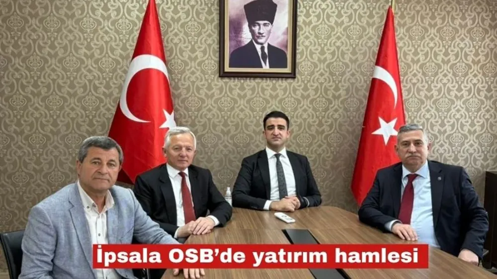 İpsala OSB’de Yatırım Hamlesi Devam Ediyor