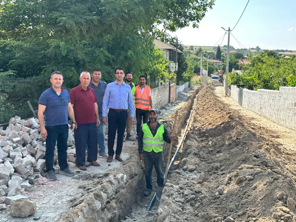 Sarpdere Köyünün Altyapısı Yenileniyor.