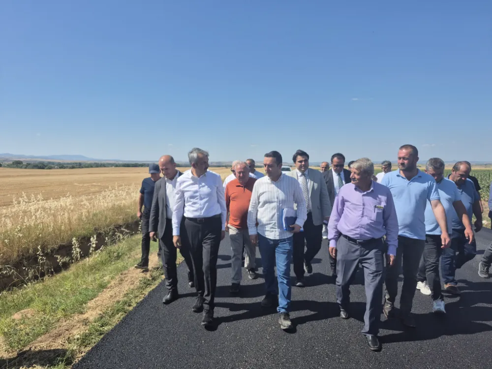 Edirne Köy Yollarına Otoyol Konforu Geliyor: 