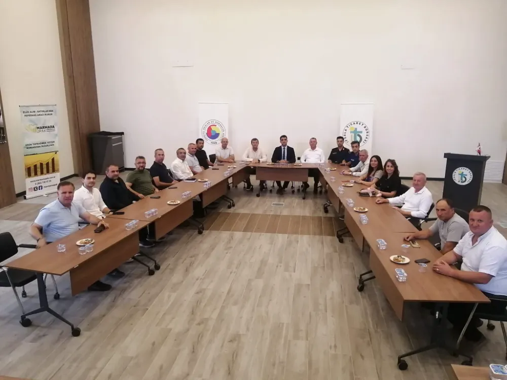 Çeltik Hasadı İstişare Toplantısı Yapıldı