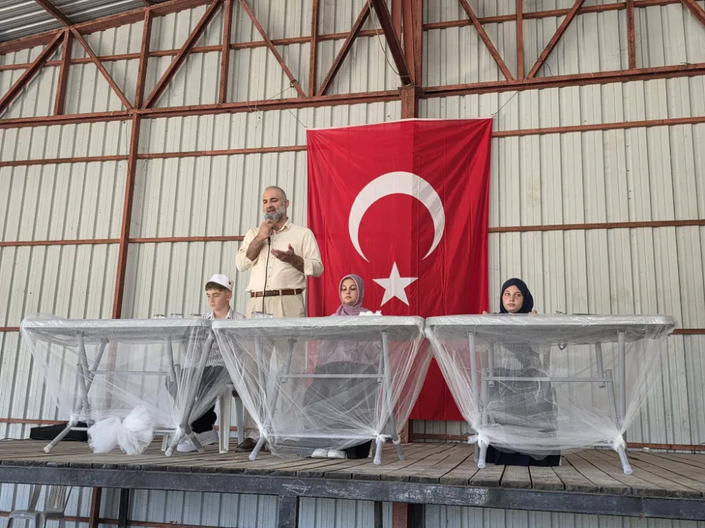 Sarpdere Köyü’nde Manevi Atmosferde Hatim Programı