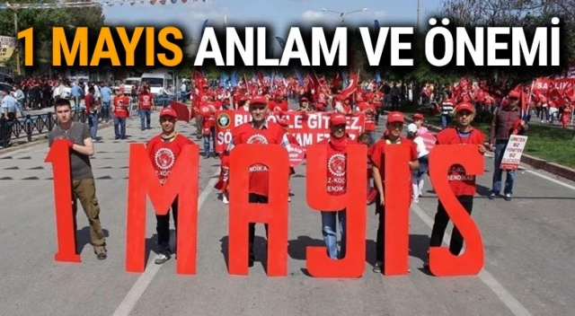 1 Mayıs İşçi Bayramı Kutlu Olsun.