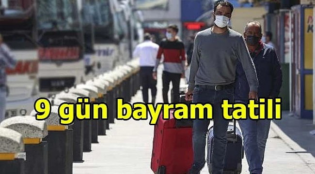 Bayram Tatili Bu Akşam Başlıyor.