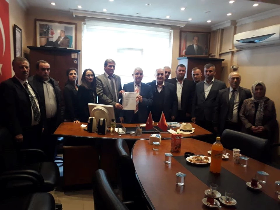 Özçiftçi, MHP İlçe Başkanı Oldu.