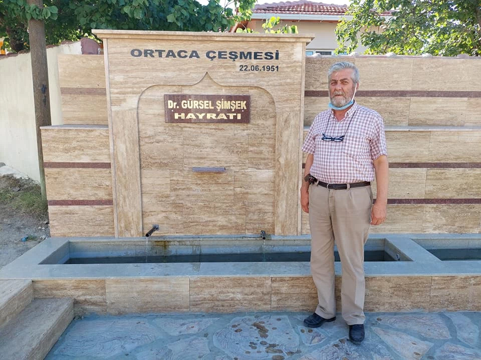 Ortaca Çeşmesi Yenilendi.