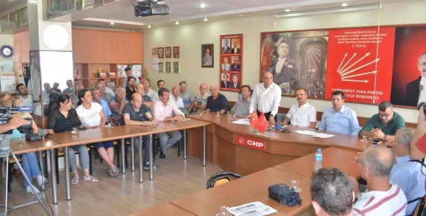 CHP?li vekillerin gündemi ayçiçeği