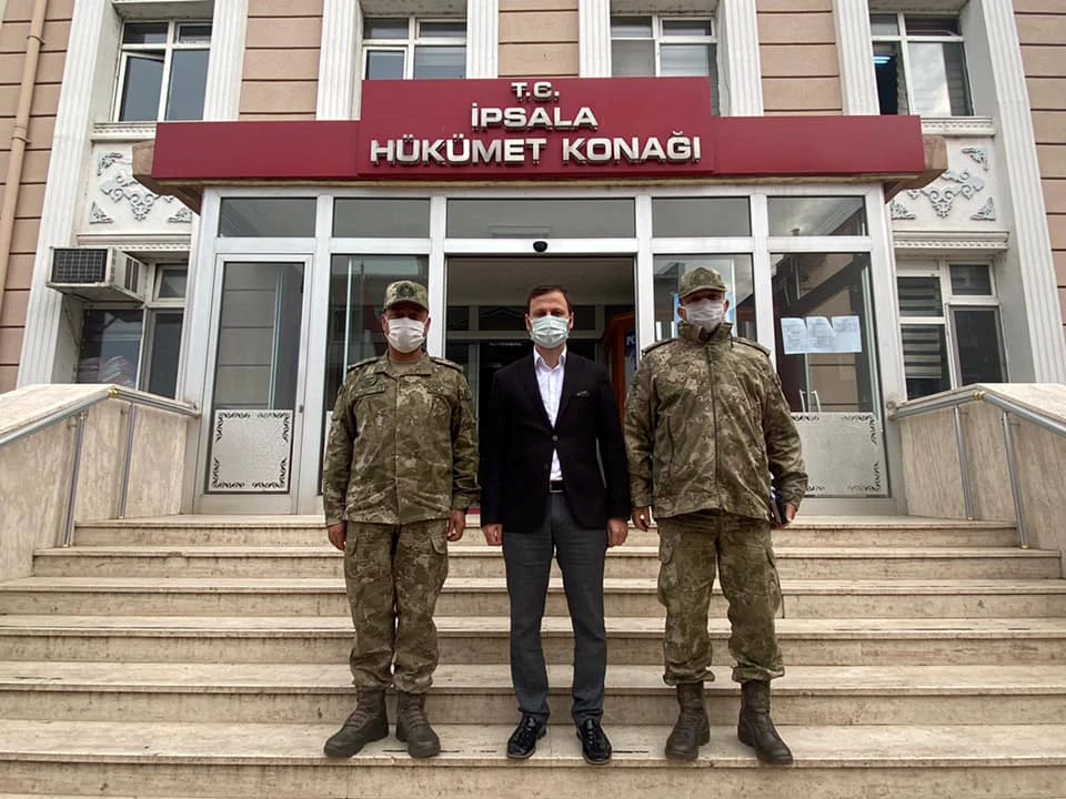 Tugay Komutanı  Mustafa Özay’dan Ziyaret.