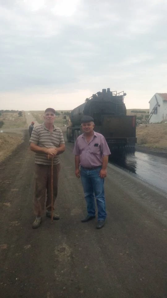 Kocahır Köyünde Yollar Asfaltlandı.